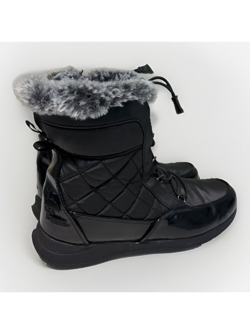 Weather Protectors by Totes Women's Winter Boots Faux Fur Lining Size 8.5W Black